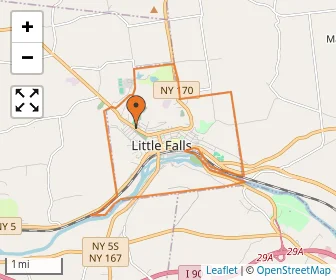 Area schools map